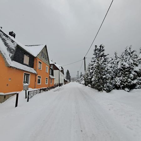 Ferienwohnung Boehmischerblick Bärenstein Buitenkant foto